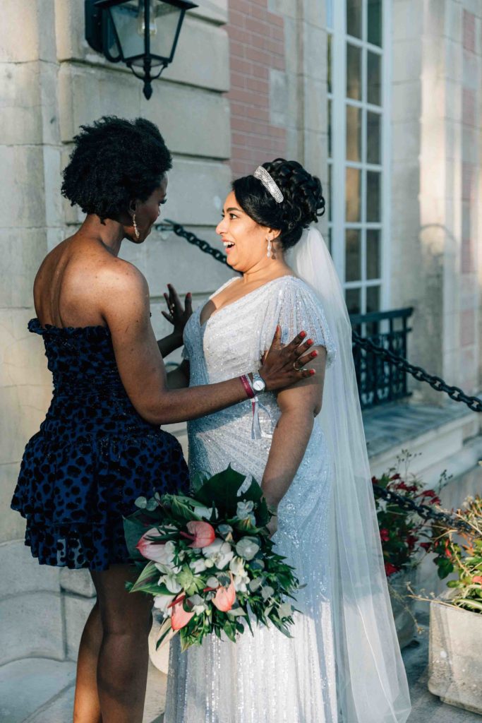 Bouquet mariée mariage Château Lésigny Seine-et-Marne — Pierre Atelier photographe