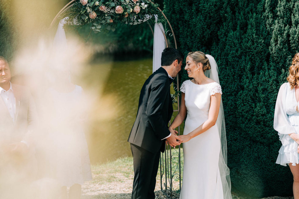 Échange des vœux cérémonie laïque Château Pontarmé Oise — Pierre Atelier photographe