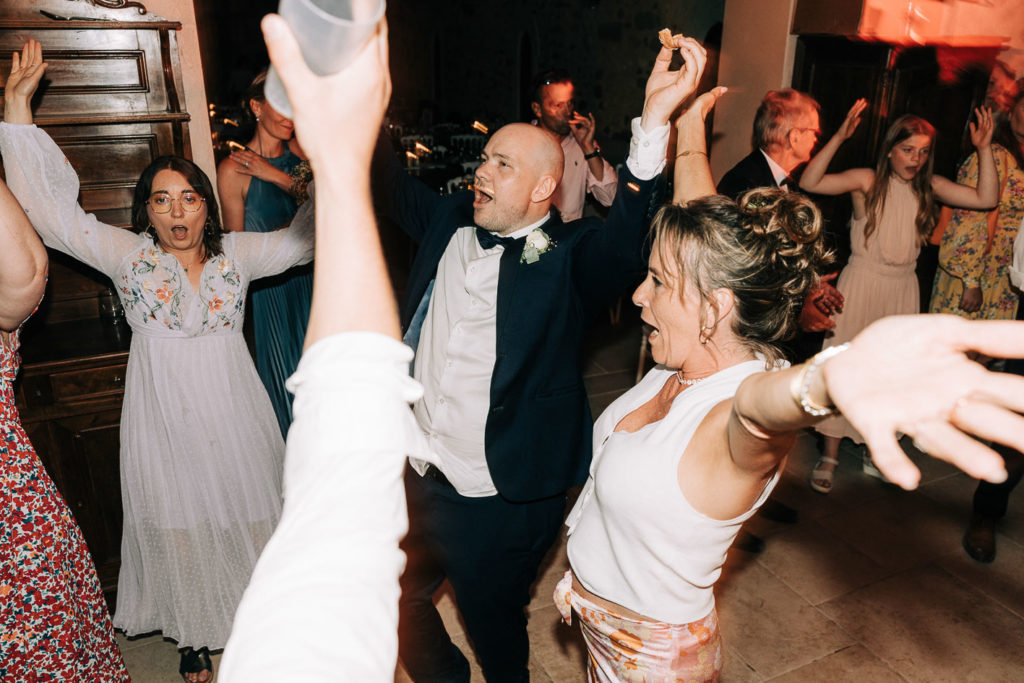 Soirée premiere danse mariage Château de Pontarmé Oise — Pierre Atelier photographe mariage