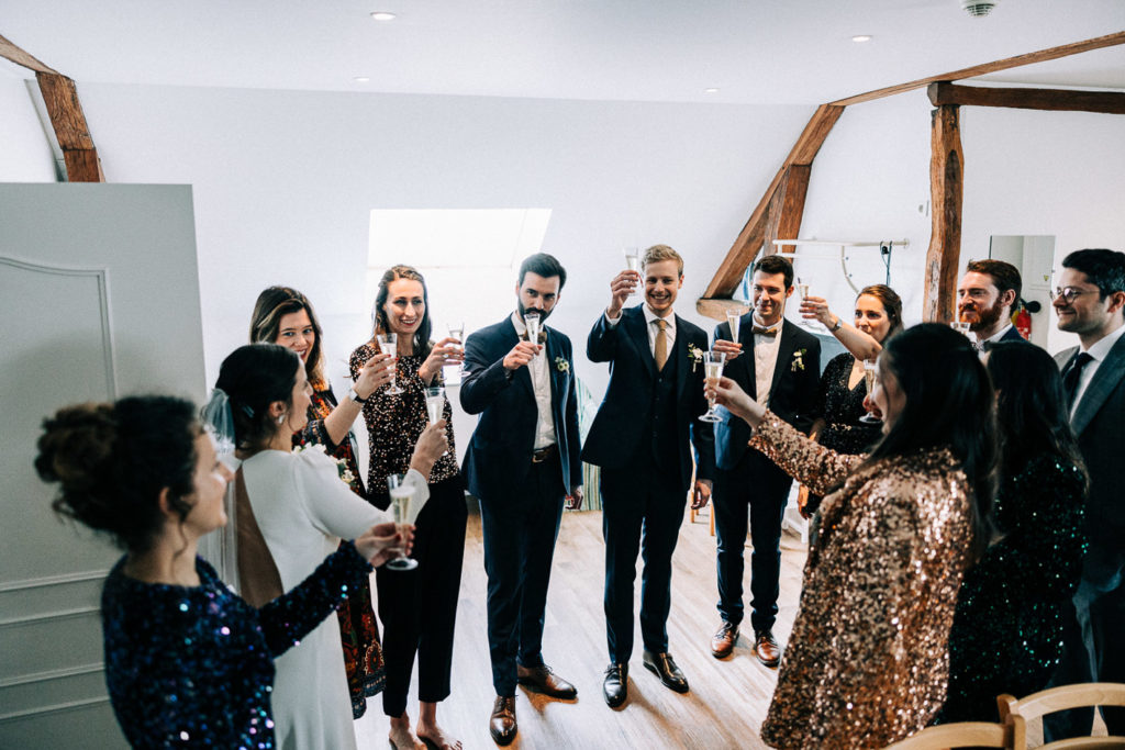 Golden hour automne Manoir de Corny Eure portrait couple — Pierre Atelier photographe mariage