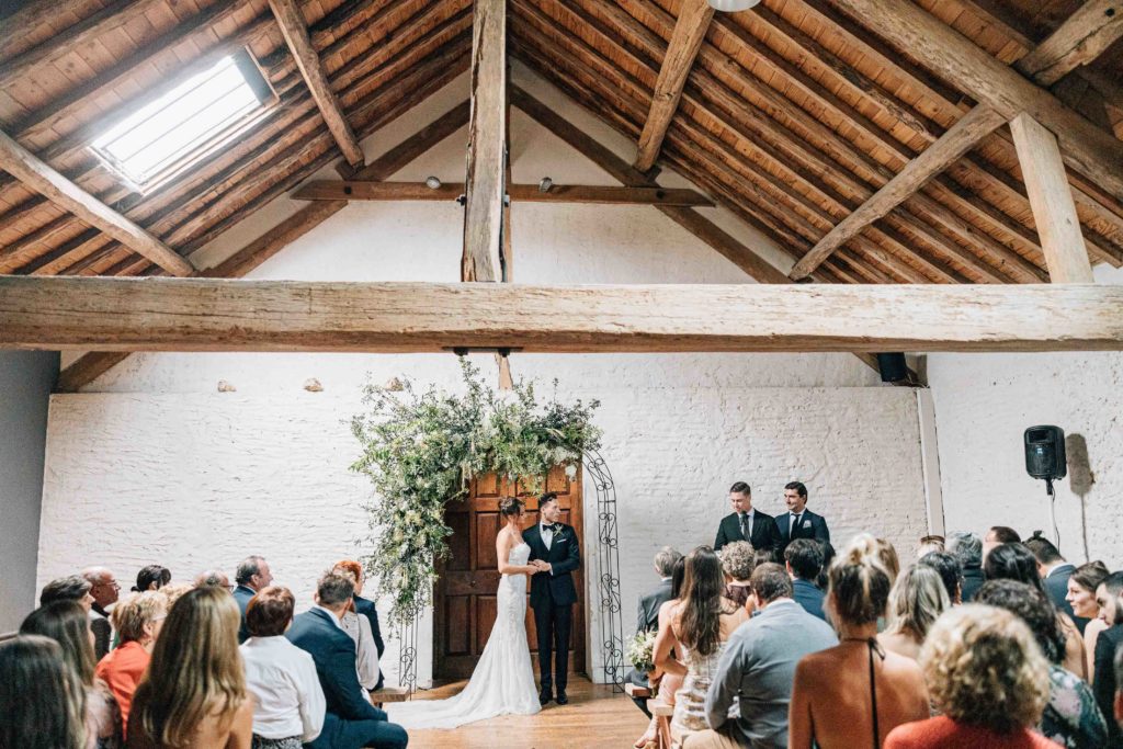 Échange des vœux cérémonie laïque Domaine Quincampoix novembre — Pierre Atelier photographe