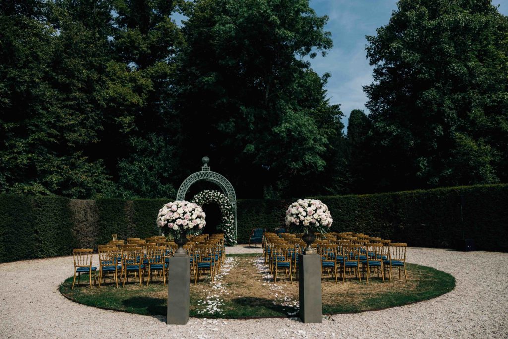 Échange des vœux jardins Château Chantilly André Le Nôtre — Pierre Atelier photographe