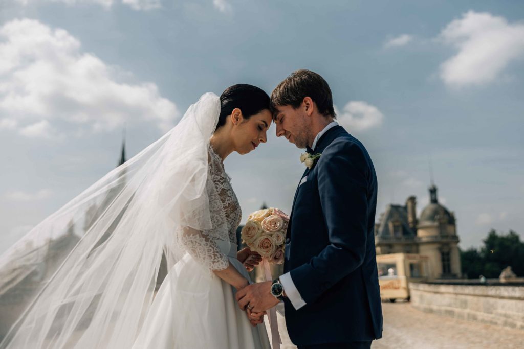 Séance couple Domaine de Chantilly canal grand bassin — Pierre Atelier photographe
