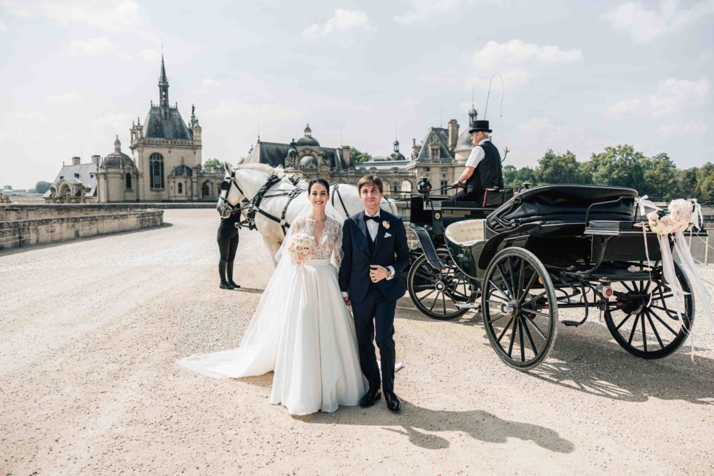 Séance couple Domaine de Chantilly canal grand bassin — Pierre Atelier photographe