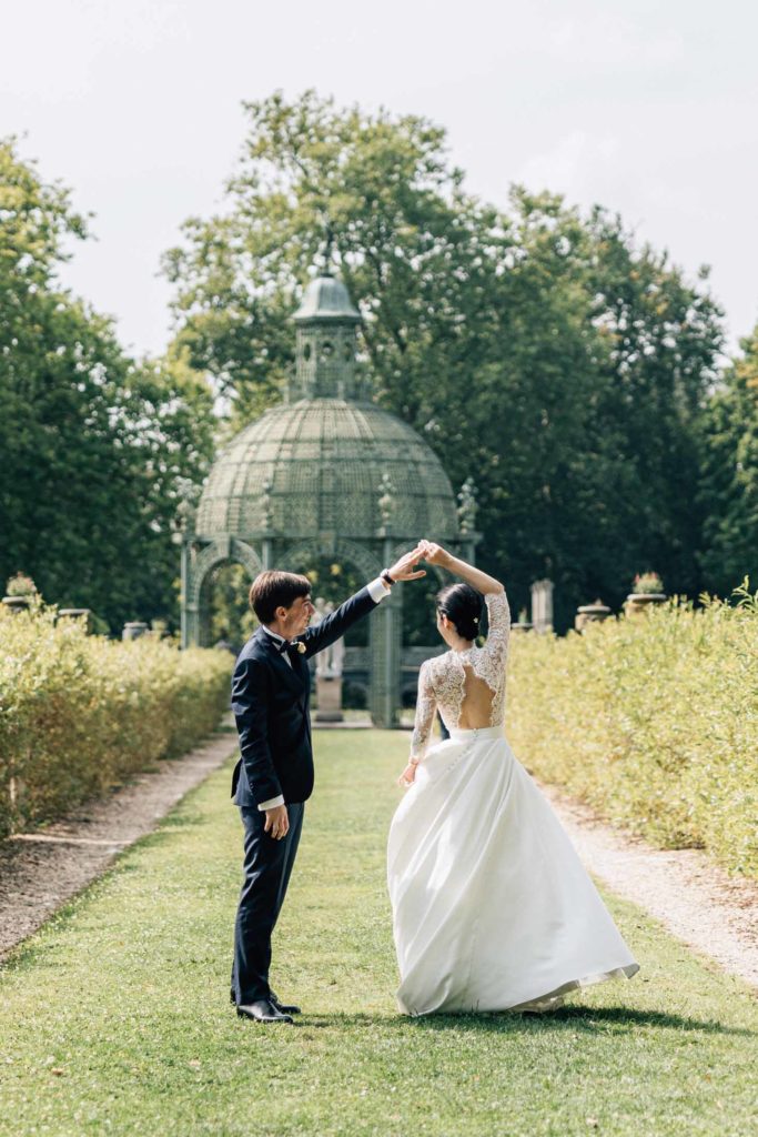 Séance couple île d'Amour Domaine de Chantilly — Pierre Atelier photographe