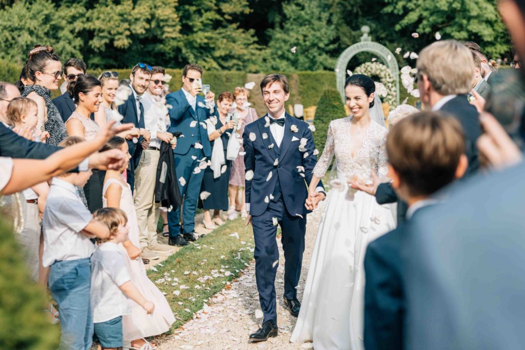 Coiffure mariée Domaine Chantilly mariage somptueux — Pierre Atelier photographe mariage