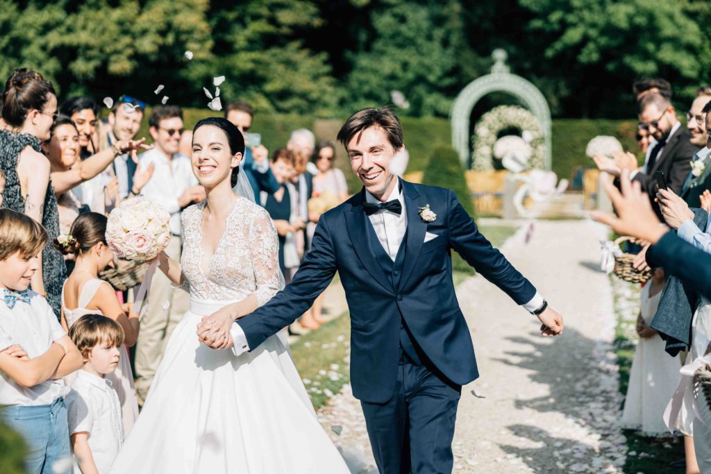 Coiffure mariée Domaine Chantilly mariage somptueux — Pierre Atelier photographe mariage
