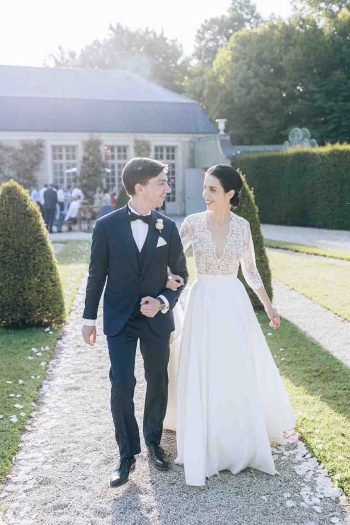 Maquillage mariée Domaine Chantilly mariage haut de gamme — Pierre Atelier photographe