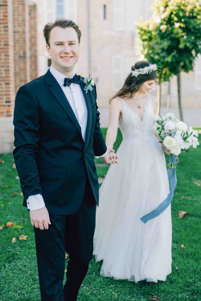 Séance couple golden hour Château de Varennes — Pierre Atelier photographe mariage Paris