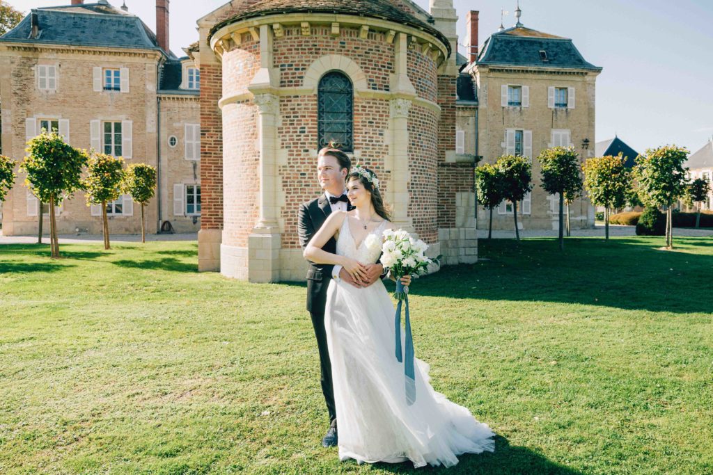 Dîner Orangerie Château de Varennes mariage Bourgogne — Pierre Atelier photographe mariage