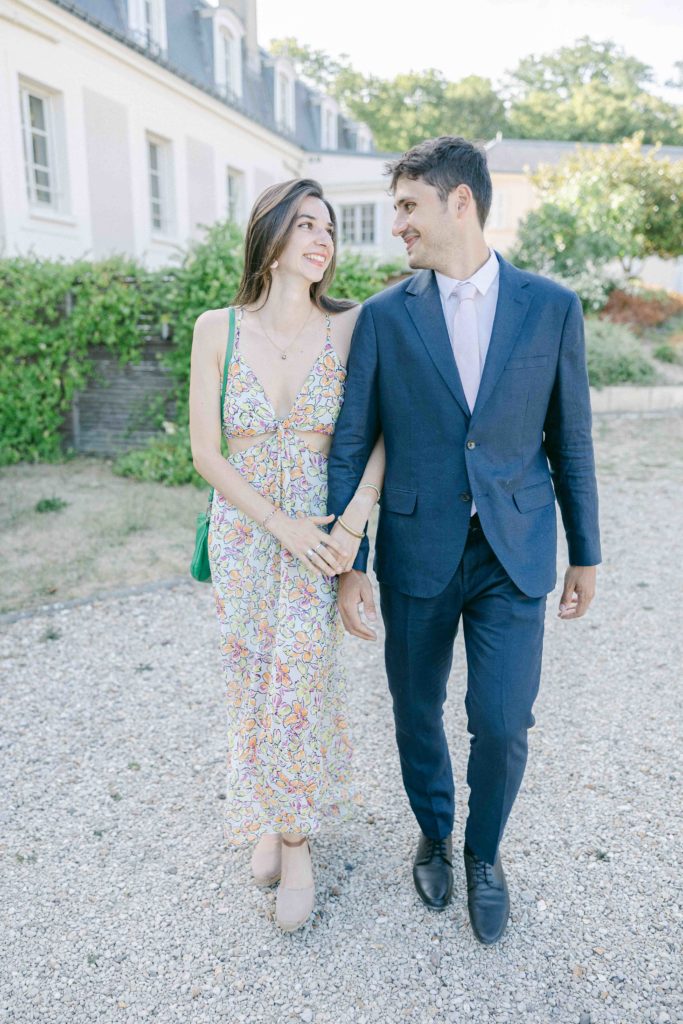 Portrait couple mariage Maison du Val forêt Saint-Germain — Pierre Atelier photographe mariage